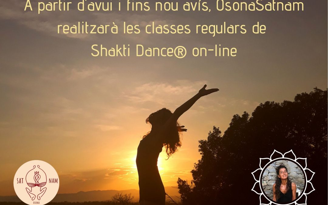 Classes Shakti Dance® des de casa